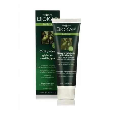BIOKAP Bellezza odżywka głęboko nawilżająca x 125 ml włosy naturalnie LAB PHARMA AGNIESZKA LEWANDOWSKA