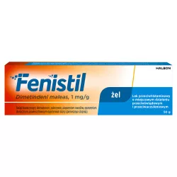 Fenistil żel 1 mg/g x 50 g ( data ważności 31.10.2026 ) maści na alergię GLAXOSMITHKLINE CONSUMER HEALTHCARE SP. Z O.O.