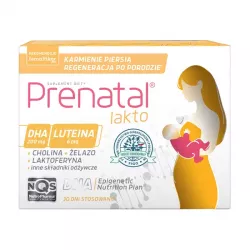 Prenatal Lakto x 60 kapsułek (30 kapsułek + 30 kapsułek) zestawy witamin NUTROPHARMA SP. Z O.O.