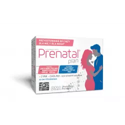 Prenatal Plan 60 kapsułek (30 kapsułek + 30 kapsułek) witaminy wspomagające NUTROPHARMA SP. Z O.O.