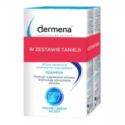 Dermena szampon przeciw wypadaniu włosów, zestaw 2 x 200ml wypadanie włosów DERMENA LAB SP.Z O.O.