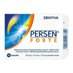 Persen Forte x 20 kapsułek Spokój i Sen ZENTIVA K.S.