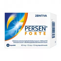 Persen forte x 40 kapsułek Zioła NA ZENTIVA K.S.