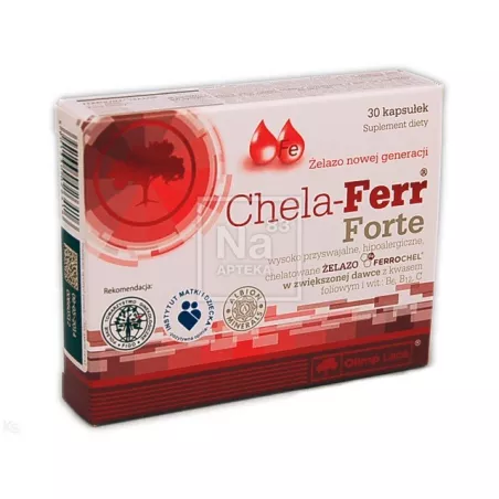 Chela-Ferr Forte x 30 kapsułki żelazo OLIMP LABORATORIES