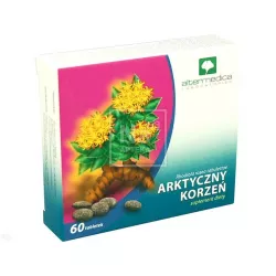 Alter Medica Arktyczny korzeń x 60 tabletek adaptogeny ALTER MEDICA JAN SZUPINA