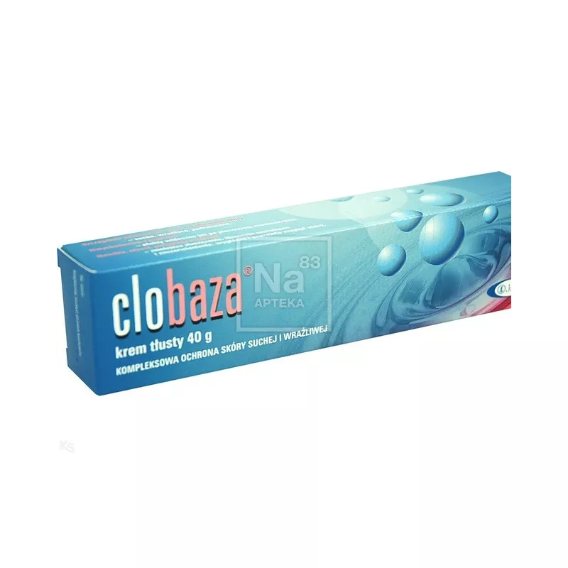 PRZEDSIĘBIORSTWO FARMACEUTYCZNE JELFA S.A. Clobaza Krem tłusty x 40 g — Inhaltsstoffe i ocena