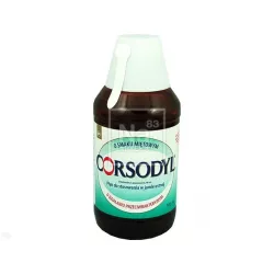 Corsodyl płyn do płukania jamy ustnej x 300 ml płyny do płukania ust GLAXOSMITHKLINE CONSUMER HEALTHCARE SP. Z O.O.