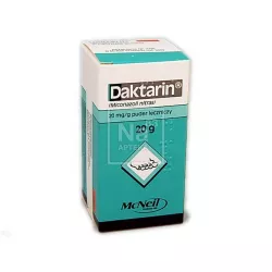 Daktarin puder leczniczy 20mg/g x 20 g leki na grzybicę MCNEIL HEALTHCARE (IRELAND) LIMITED