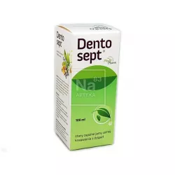 Dentosept płyn x 100 ml płyny do płukania ust PHYTOPHARM KLĘKA S.A.