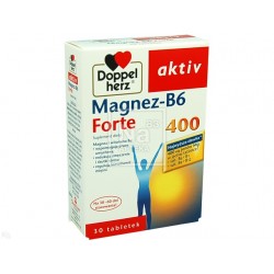 Doppelherz aktiv magnez b6 forte x 30 tabletek magnez QUEISSER PHARMA GMBH & CO.