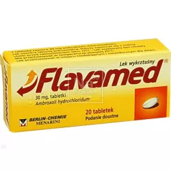 Flavamed tabletki 30mg x 20 tabletek leki na kaszel BERLIN CHEMIE AG