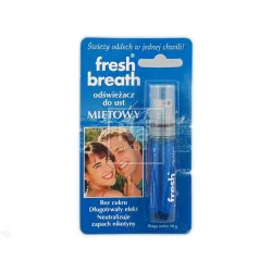 FRESH BREATH odświeżacz do ust Miętowy x 10 g nieświeży oddech RADA SP. Z O.O. SP.J.