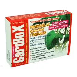 Gardlox tabletki ziołowe bez cukru wiśnia cytryna x 16 tabletek leki na ból gardła i chrypkę S-LAB SP. Z O. O.