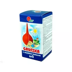 Gruszka z miękkim końcem nr 2 x 1 sztuk czysty nos PPHU KEJ SP. Z O.O.