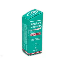 Inhalol płyn do sporządzania inhalacji parowej x 10 g olejki eteryczne PRZED.PROD.FARMAC.-KOSMET.PROFARM SP. Z O.O.