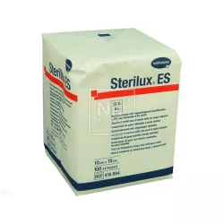Sterilux ES Kompresy gazowe niejałowe 10cm x 10cm 13N8W 100 sztuk Opatrunki i art. higieniczne PAUL HARTMANN POLSKA SP. Z O.O.
