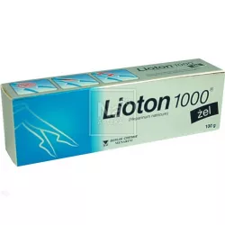 Lioton 1000 żel 8.5mg/g x 100 g preparaty na obrzęki A.MENARINI INDUSTRIE PHARMACEUTICHE RIUNITE S.R.I.
