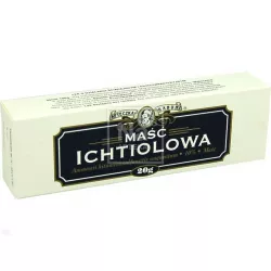 Farmina Maść ichtiolowa 10 % 20 g rany wrzody odleżyny FARMINA SP. Z O.O.