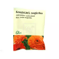 Nagietek koszyczek x 50 g Zioła na stany zapalne FLOS ZAKŁ.KONF.ZIÓŁ ELŻBIETA I JAN GŁĄB SP.JAWNA