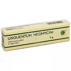 Neomycinum maść x (5 mg/g), maść, 5 g rany wrzody odleżyny CHEMA-ELEKTROMET SPÓŁDZ.PRACY