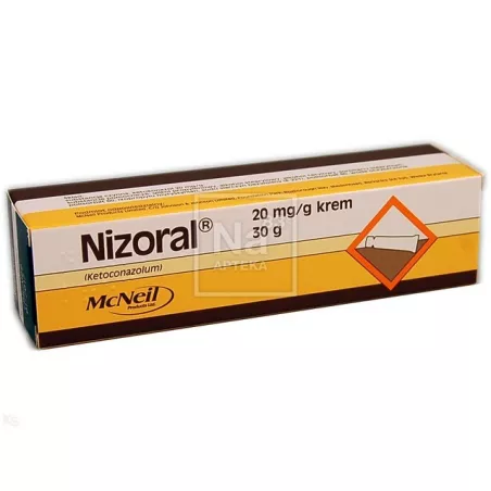 Nizoral krem 20mg/g 30 g leki na grzybicę MCNEIL HEALTHCARE (IRELAND) LIMITED