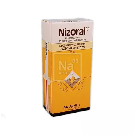 Nizoral szampon 20mg/g 60 ml preparaty na łupież STADA ARZNEIMITTEL AG