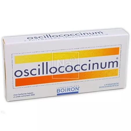 Oscillococcinum x 6 pojemników preparaty wspomagające BOIRON S.A.