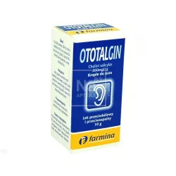 Ototalgin krople do uszu 10 g ból ucha FARMINA SP. Z O.O.