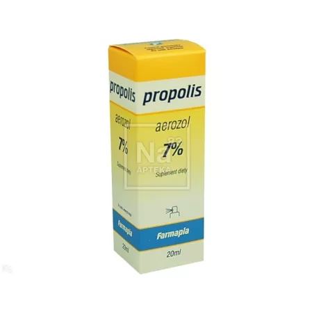 Propolis spray farmapia 7% x 20 ml naturalne preparaty na odporność FARMAPIA