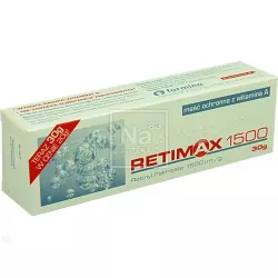 Retimax 1500 maść 1500 jm/g x 30 g zajady FARMINA SP. Z O.O.