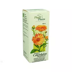 Nalewka z koszyczka nagietka (Tinctura Calendulae) 100 ml Zioła na stany zapalne PHYTOPHARM KLĘKA S.A.