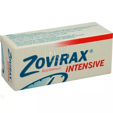 Zovirax Intensive krem x 2 g opryszczka GLAXOSMITHKLINE CONSUMER HEALTHCARE SP. Z O.O.