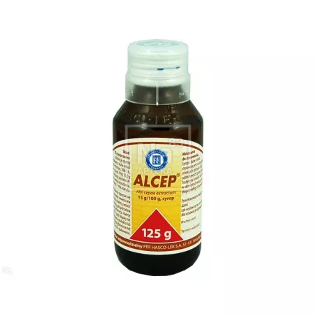 Alcep syrop (0.949g/5ml) 125 g Zdrowie PRZEDSIĘBIORSTWO PRODUKCJI FARMACEUTYCZNEJ HASCO-LEK S.A. Alcep syrop (0.949g/5ml) 125 g Zdrowie PRZEDSIĘBIORSTWO PRODUKCJI FARMACEUTYCZNEJ HASCO-LEK S.A.