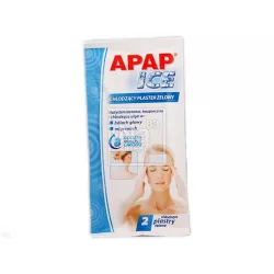Apap Ice chłodzące plastry x 2 sztuki maści żele i plastry USP ZDROWIE SP. Z O.O