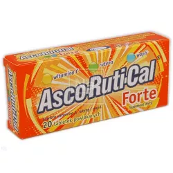 Ascorutical Forte tabletki powlekane x 20 tabletek witamina C LABORATOIRE CHAUVIN S.A.