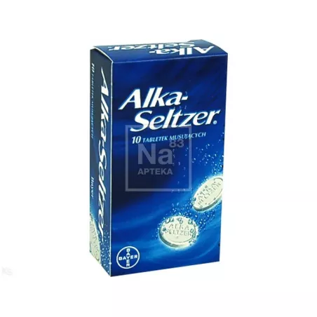 Alka-Seltzer tabletki miękkie 324mg x 10 tabletek tabletki przeciwbólowe BAYER SP. Z O.O.