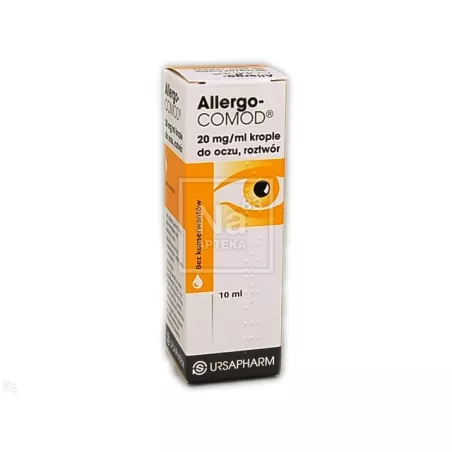 Allergo-comod krople oczne 20mg/m x 10 ml krople do oczu URSAPHARM POLAND SP.Z O.O.