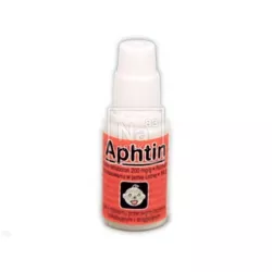Aphtin płyn 200mg/g x 10 g Problemy stomatologiczne FARMINA SP. Z O.O.