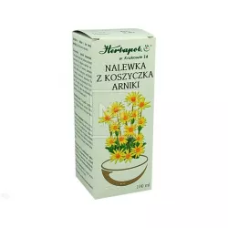 Arnika nalewka x 100 ml stłuczenia i siniaki KRAKOWSKIE ZAKŁADY ZIELARSKIE "HERBAPOL" W KRAKOWIE S.A.