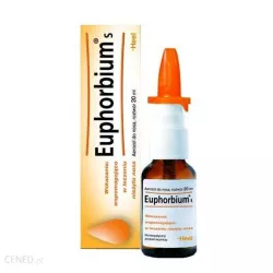 Euphorbium S aerozol do nosa x 20 ml leki na katar BIOLOGISCHE HEILMITTEL HEEL GMBH