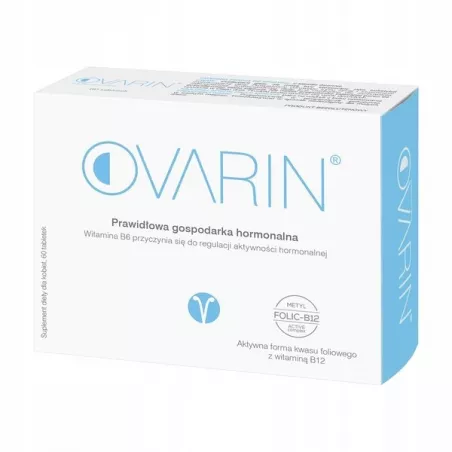 Ovarin x 60 tabletek witaminy dla kobiet VERCO