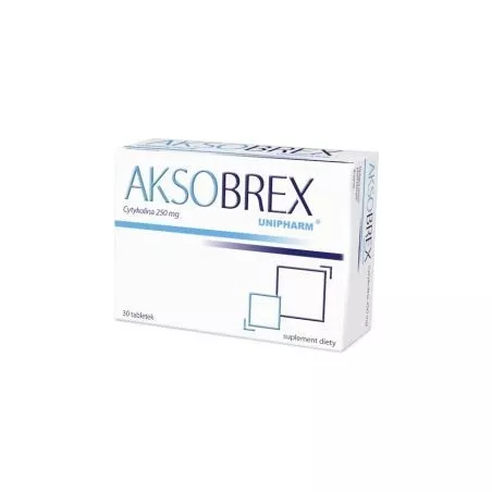 Aksobrex 0,25 g x 30 tabletek tabletki na wzrok UNIPHARM HOLDINGS SP. Z O.O.