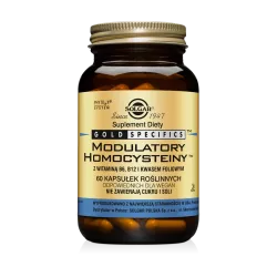 Solgar Modulatory Homocysteiny z Witaminą B6, B12 i Kwasem Foliowym 60 kapsułek roślinnych witaminy z grupy B SOLGAR POLSKA S...