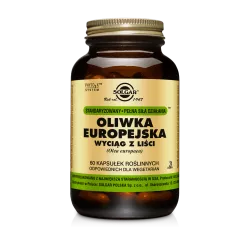 Solgar Oliwka Europejska Wyciąg z liści 60 kapsułek inne produkty SOLGAR POLSKA SP. Z O.O.