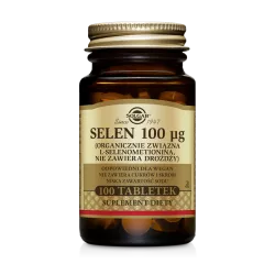 Solgar Selen 100ug x 100 tabletek selen SOLGAR POLSKA SP. Z O.O.
