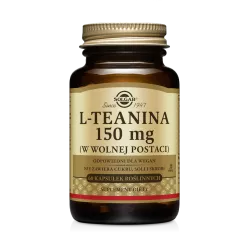 Solgar L-Teanina 150mg 60 kapsułek Stres SOLGAR POLSKA SP. Z O.O.