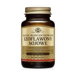 Solgar Izoflawony Sojowe silnie skoncentrowane 30 tabletek (data ważności 30.06.2025 ) Menopauza Andropauza SOLGAR POLSKA SP....