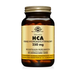 Solgar HCA Kwas Hydroksycytrynowy 250mg 60 kapsułek detox i odchudzanie SOLGAR POLSKA SP. Z O.O.