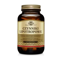 Solgar Czynniki Lipotropowe 50 tabletek wątroba SOLGAR POLSKA SP. Z O.O.