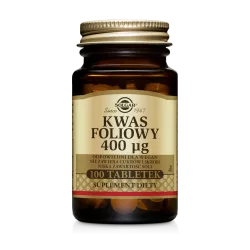 Solgar Kwas Foliowy 400mcg x 100 tabletek